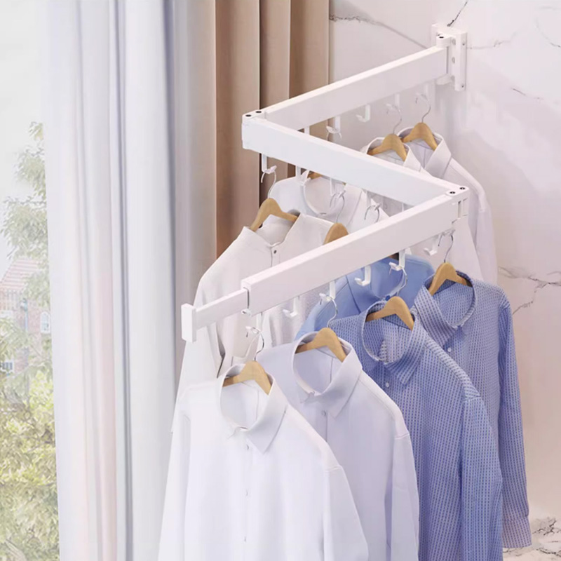 Laundry - High Quality Aluminium Push-Pull Folding Pole