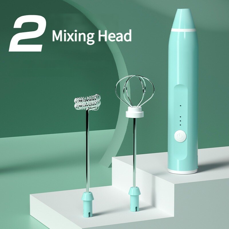 1 PCS Electric Milk Frother Po - đánh giá và giá Portable Blender Usb Rechargeable
