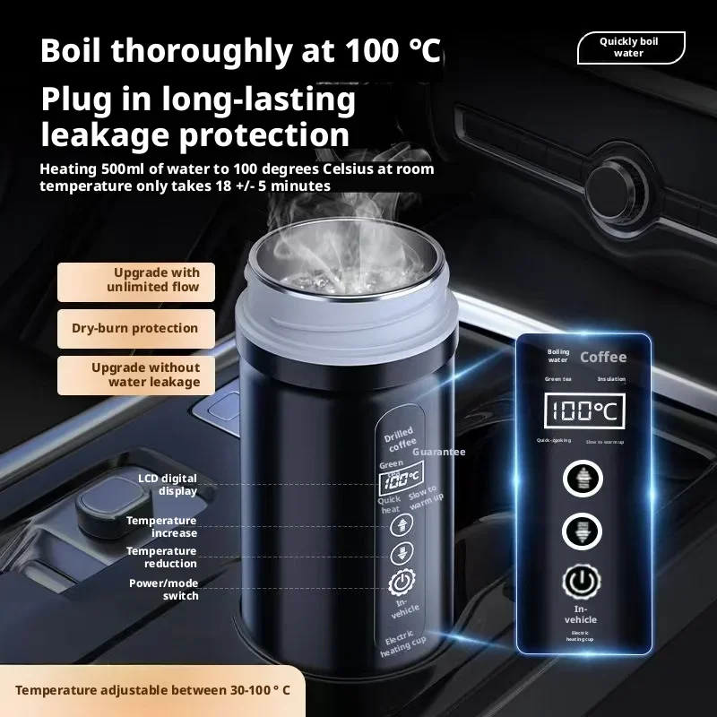 Winter Car Electric Kettle 12V - đánh giá và giá Electric Kettle Temperature Control