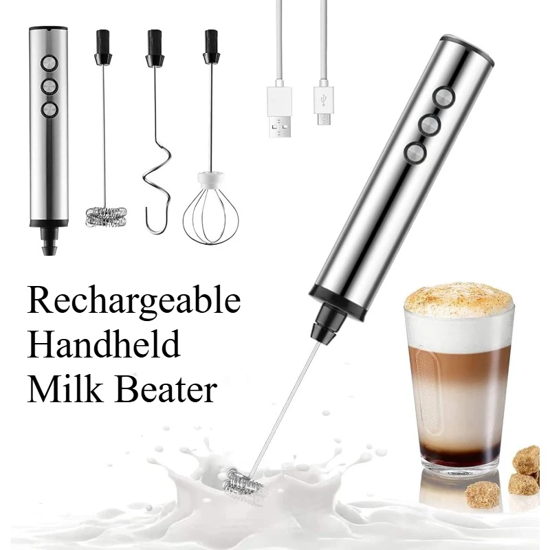 3in1 Electric Handheld Milk Fr - đánh giá và giá Electric Milk Frother Handheld