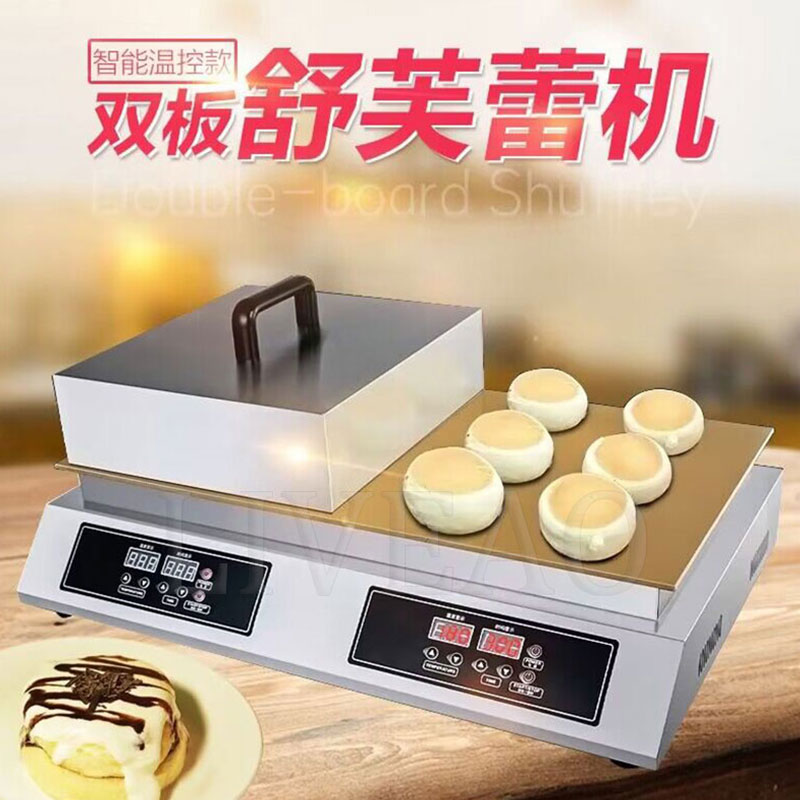 Electric Double Head Souffle M - đánh giá và giá Mini Waffle Maker Machine