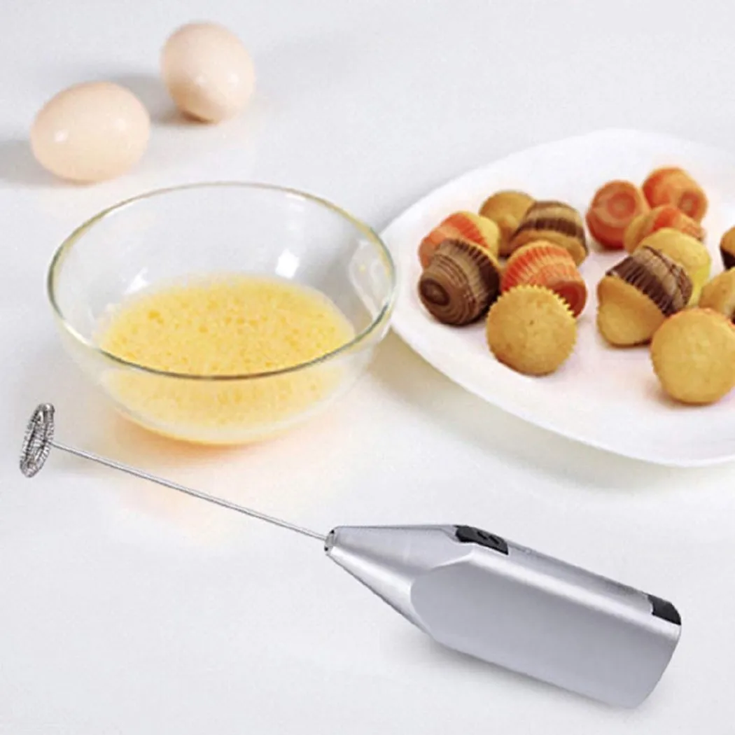 Máy đánh trứng cầm tay mini bằ - đánh giá và giá Electric Milk Frother Handheld